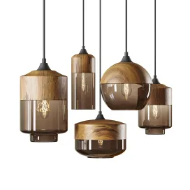 Retro Loft Glass Hanging Light